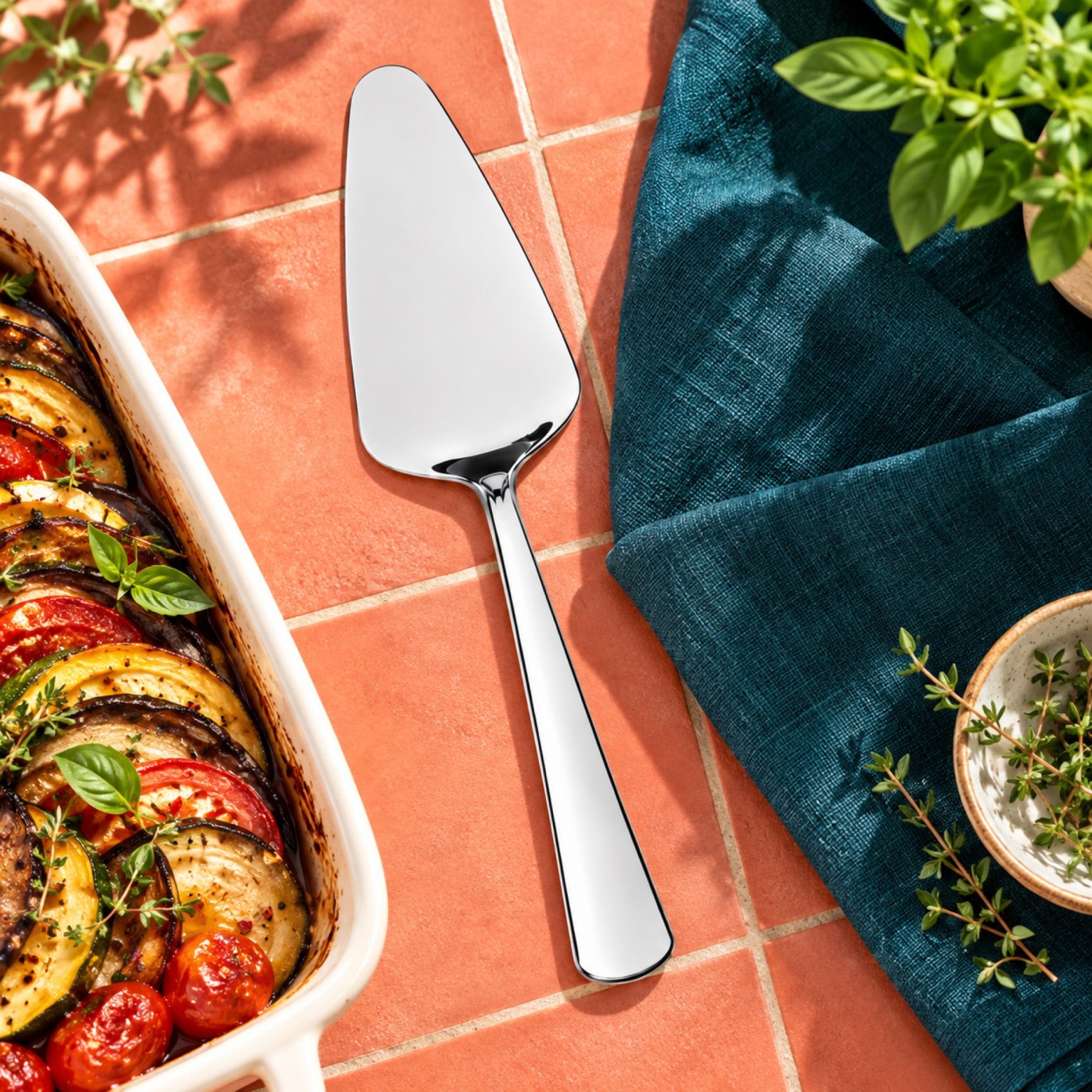 Okyanus Sos Spatulası sofrada – kullanım görseli